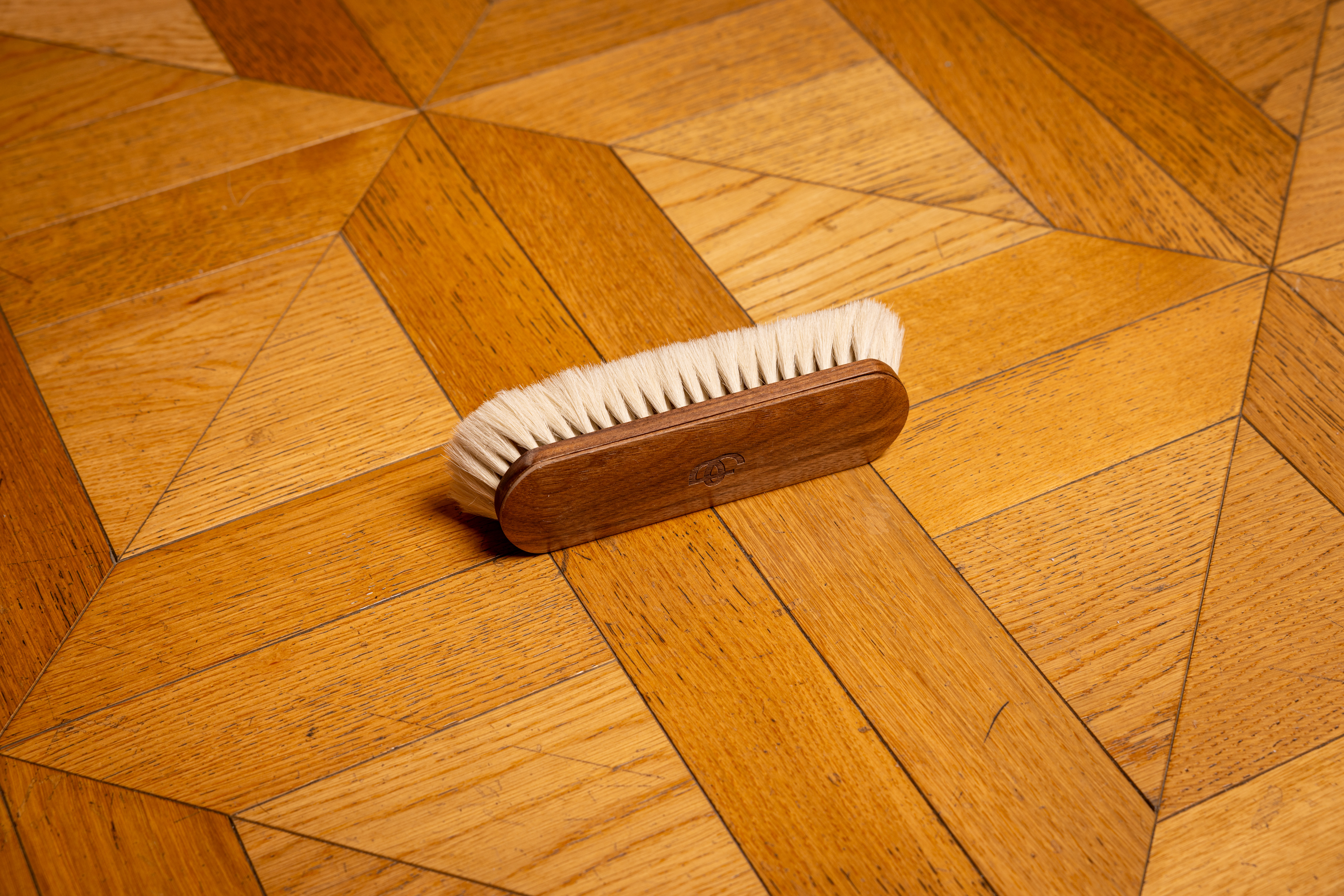 Buffing with Goat Brush